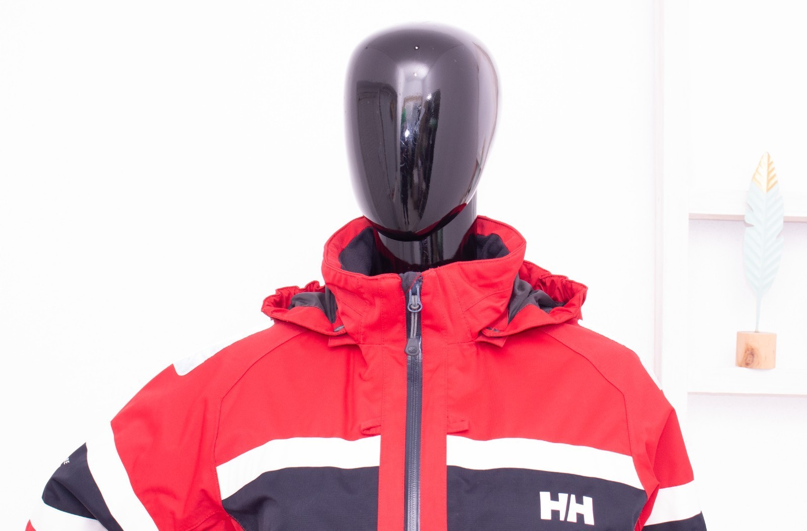 Helly Hansen Jacket Hooded Sailing Red OffShore H… - image 2