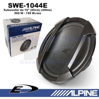 "Subwoofer Alpine SWE-1044E 10 \" 25Cm 500W 150Wrms Mono 4 Ohm"