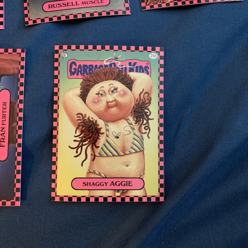 GPK Garbage Pail Kids 2010 Flashback Pink Lot Aggie Mitch Russell Fran Dolly 5 ! - Picture 2 of 6