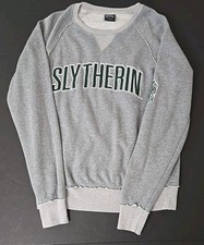 Harry Potter Wizarding World Slytherin Sweater Hogwarts Gray College Mens Medium