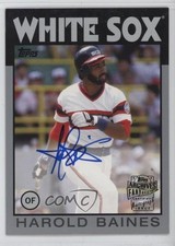 2015 Topps Archives Fan Favorites Silver /199 Harold Baines #FFA-HB Auto HOF v0v