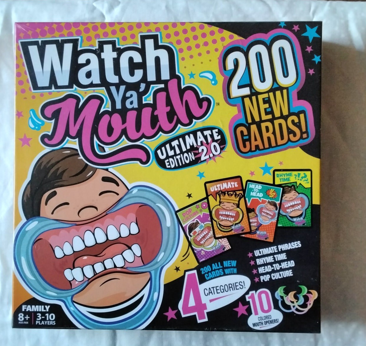 Watch Ya Mouth Ultimate Edition Party Game New Sealed