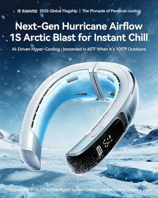 RANVOO AICE LITE MAX 2026 Real AC Cold Blast [No.1 Coolest & Most