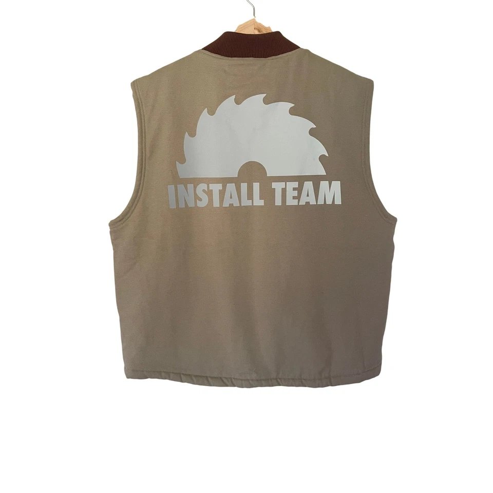 Dickies New York Sunshine Install Team Vest Mens XXL Sherpa Lined New - Image 3 of 4