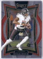 Michael Penix Jr Rookie RC 2024 Panini Select Base #80 Atlanta Falcons