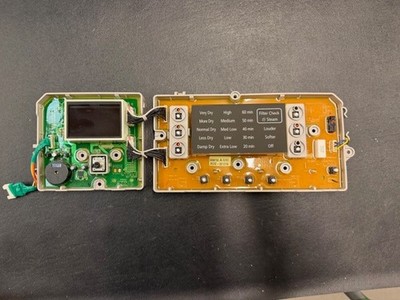 Samsung Dryer Interface Control Board DC92-00127A, DA61-01966A, DA61-01967A
