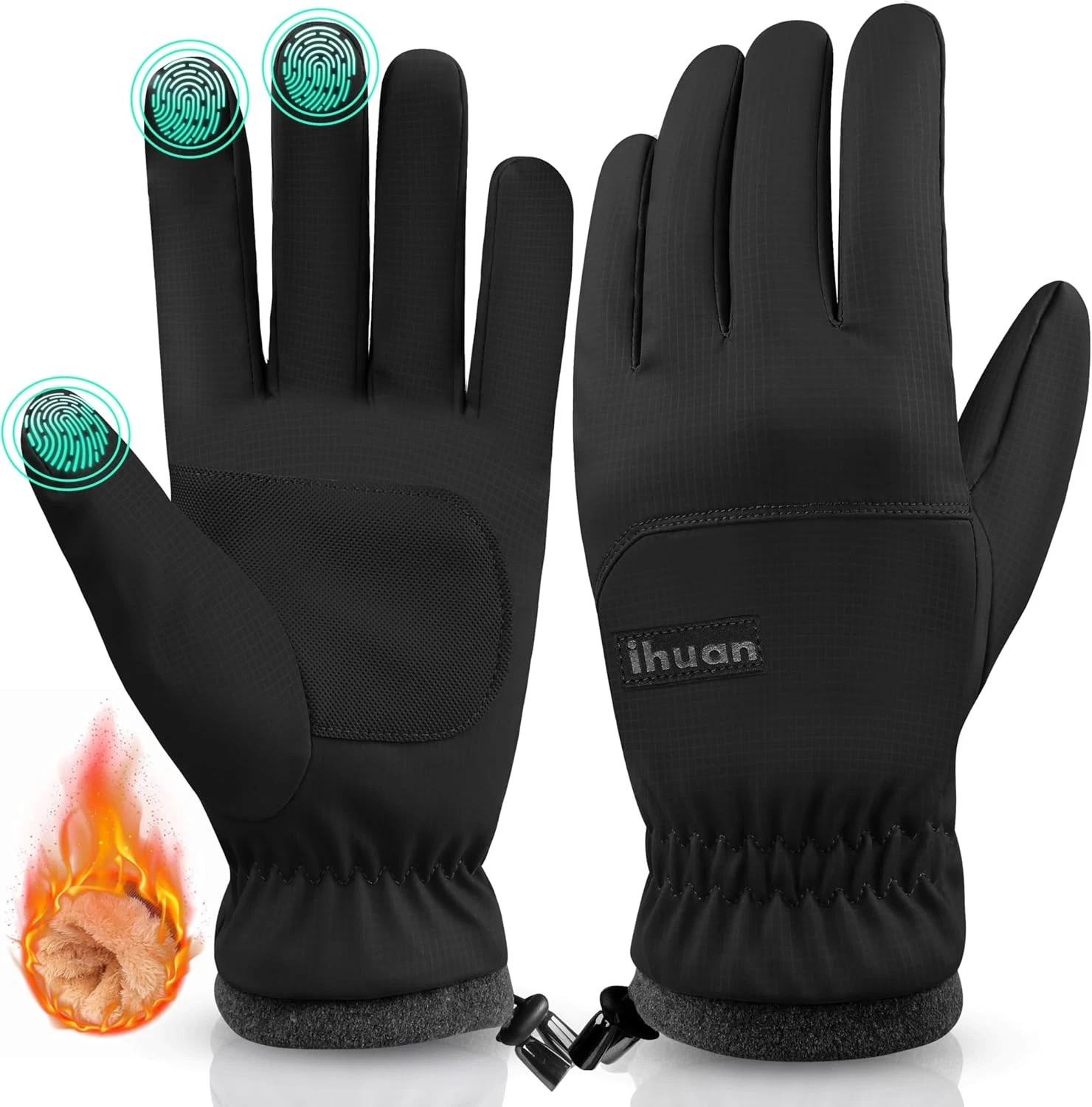 Winter Waterproof Ski Gloves Men Women Snow Warm Cycling Cold Weather Driving
Opens in a new window