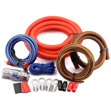 0 Gauge 3000W Car Amp Wiring Kit Zero Gauge Subwoofer Amplifier Power Cable Kit