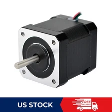 Dual Shaft Nema 17 Stepper Motor 44Ncm(62.3oz.in) 1.68A 4-wire CNC 3D Printer