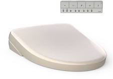 TOTO SW4726 Washlet S7 Elongated Electric Bidet Toilet Seat - Beige