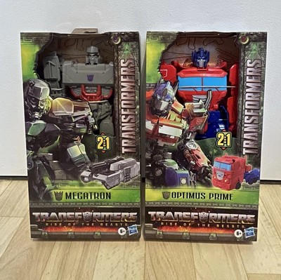 2 Transformers Rise Of The Beasts - Figuren / NEU /  Megatron & Optimus Prime