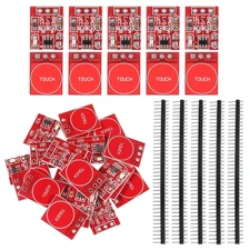 30PCS TTP223 Capacitive Touch Switch Button Sensor Module 3.3V 5V Self Lockin...