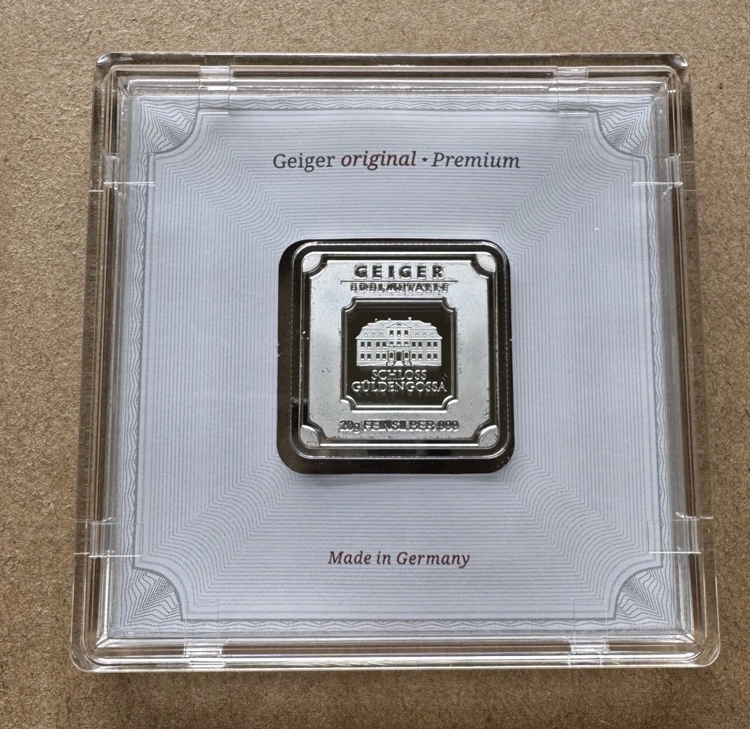 中国】純銀バー Ag999 20g 1pc 10/20/30/40/50g High Purity Silver