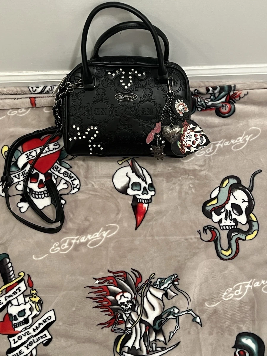 Ed Hardy Satchel/Top Handle Bag Medium Bags & Handbags for Women