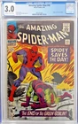 🕸AMAZING SPIDER-MAN #40 CGC 3.0*MARVEL 1966*ORIGIN OF GREEN GOBLIN*S LEE*ROMITA
