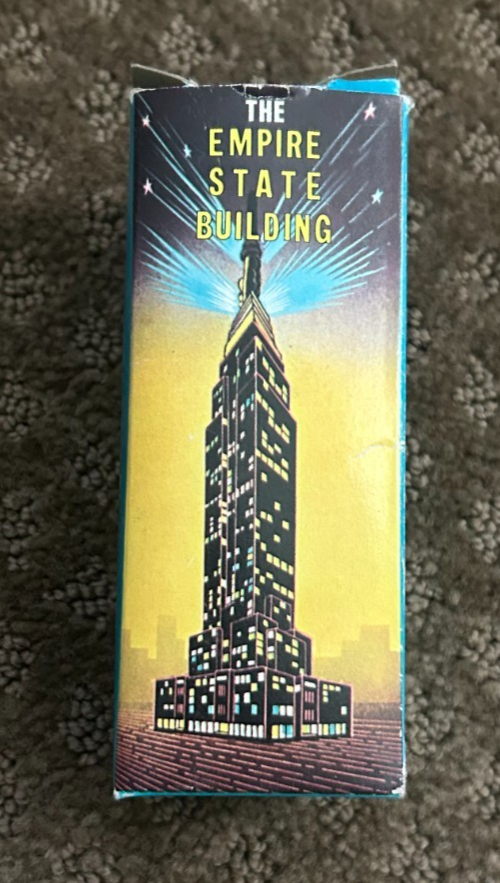 Rare Vintage Empire State Building 4.5” Souvenir Statue In Original Box NIB NWT