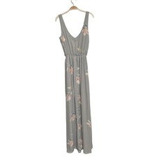 "Show Me Your MuMu" Maxi Dress Size Small Kendall Lily Showers Floral Low Back
