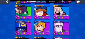 44K TROPHY | 43 MAX BRAWLER | 26 HYPER | 96/100 BRAWLER | 5 LEG | 4 MYTHIC /3HYP