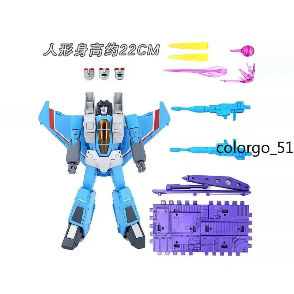 MP52 Red Starscream Transformers Model Skywarp Anime Toys Gifts 22CM Kid Collect - Image 3 of 4