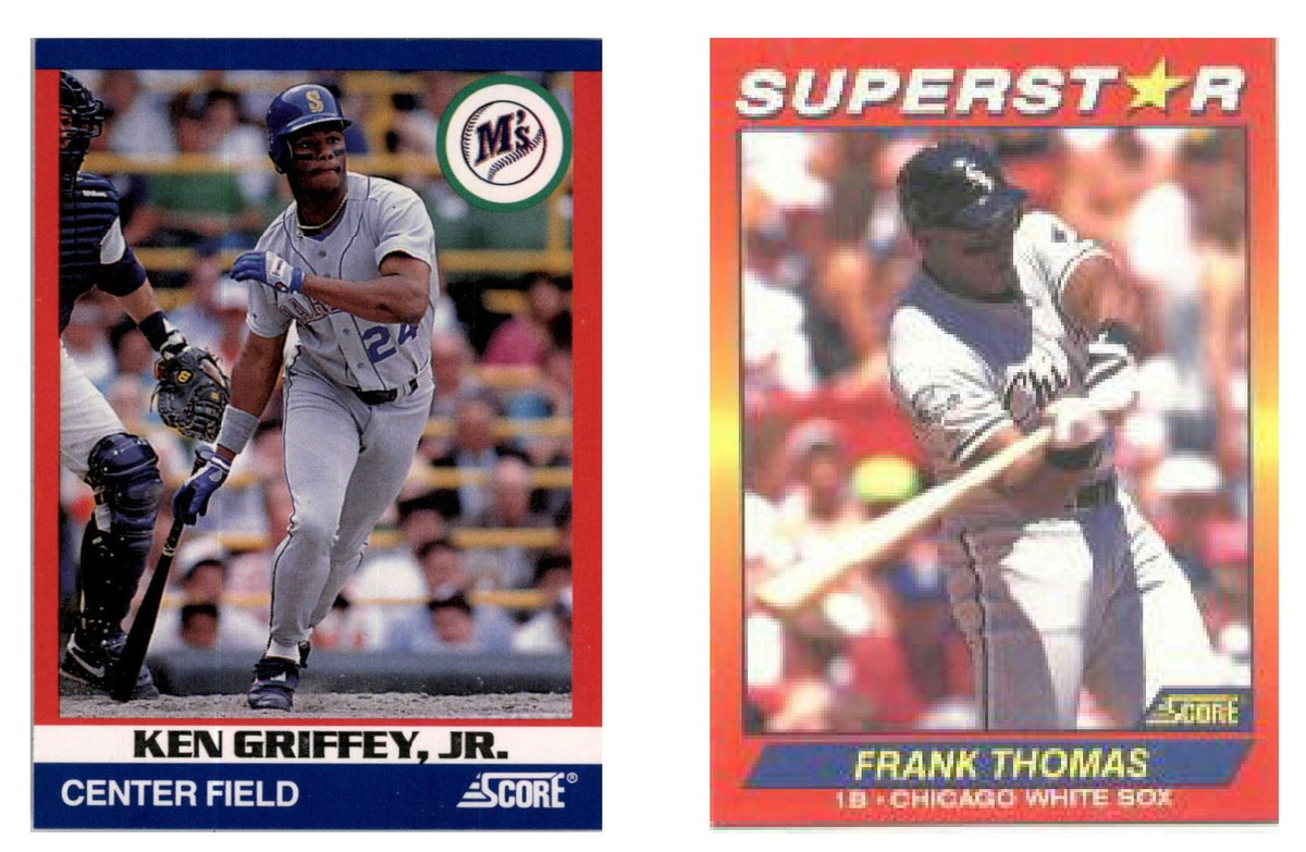 1991 & 1992 Score 100 Superstars Baseball Cards #1-100 You Pick!