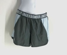 25 Under Armour Women's Gray Active Anti Pill Moisture Wicking Shorts Size S