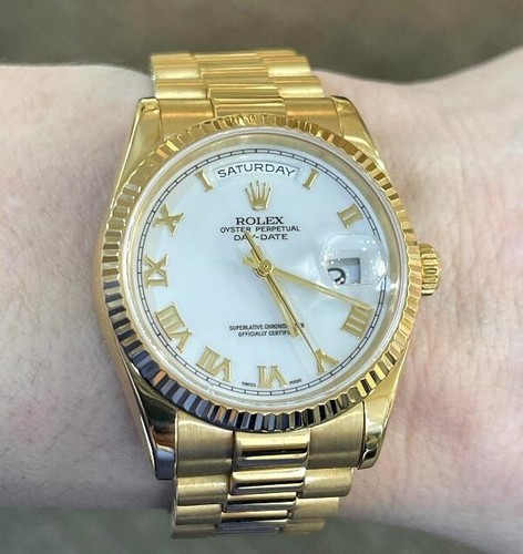 Rolex Day-Date President 18K Yellow Gold Ref. #118238