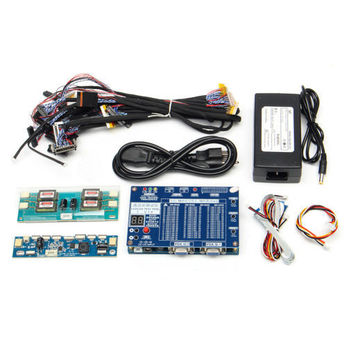 Kit d'outils de test LCD/LED pour ordinateur portable panneau testeur d'écran + câbles LVDS + onduleur - Photo 1 sur 7
