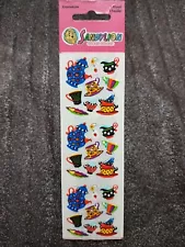 Sealed Vintage Sandylion Stickers Kromekote Tea Party