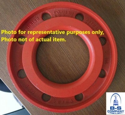 6'' IPS 125/150 Bolt Pattern Back Up Ring Flange for HDPE Pipe