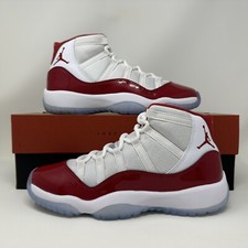 Nike Air Jordan Retro XI 11 GS Cherry 2022 Red Grade School Size 6y 378038-116