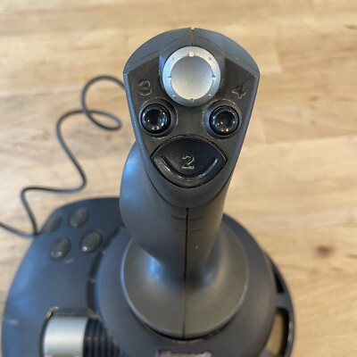 Microsoft Sidewinder Precision 2 Joystick USB Black Gaming X05