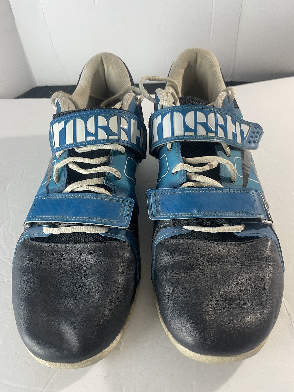 Reebok Men’s Blue Leather CrossFit  U- Form weight Lifting Shoes Sz 13 Reebok C thumbnail 2