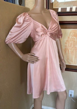 Express Womens Stretch Satin Formal Dress sz M NWT