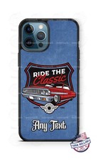 Ride The Classic Red Car Personalized Phone Case For Iphone 14 Samsung Google