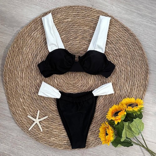 Bikini Set Women Swimsuits Female Swimwear Biquini Swimming Suit Size S - Picture 2 of 4