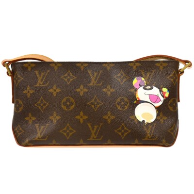 Louis Vuitton Monogram Panda Trotteur Shoulder Bag M51241 AR0094