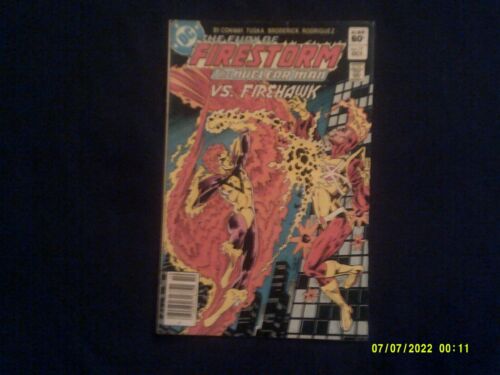 1983 DC COMICS THE FURY OF FIRESTORM # 17 w/ 1st APP. FIREHAWK