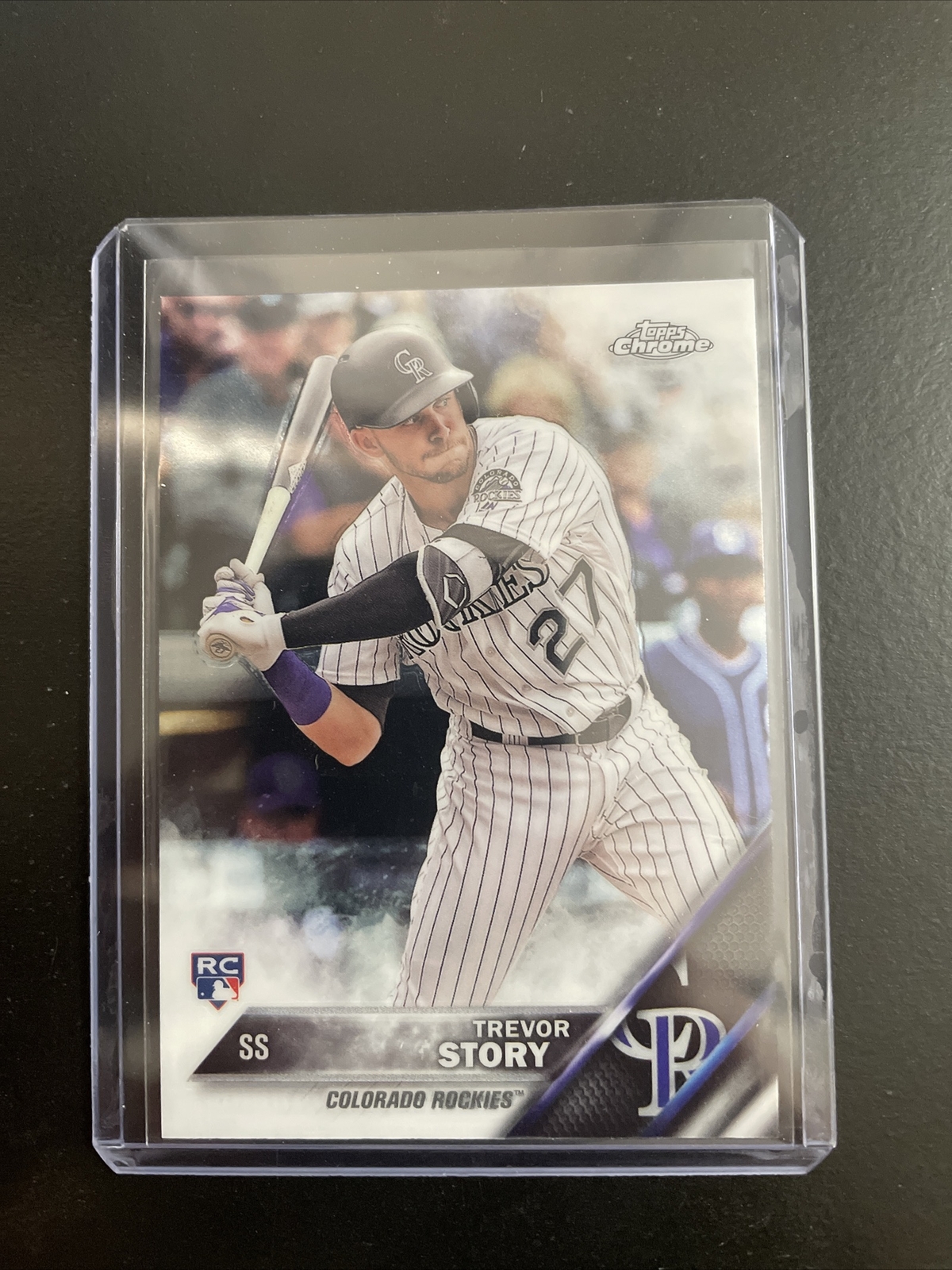 2016 Topps Chrome Trevor Story RC