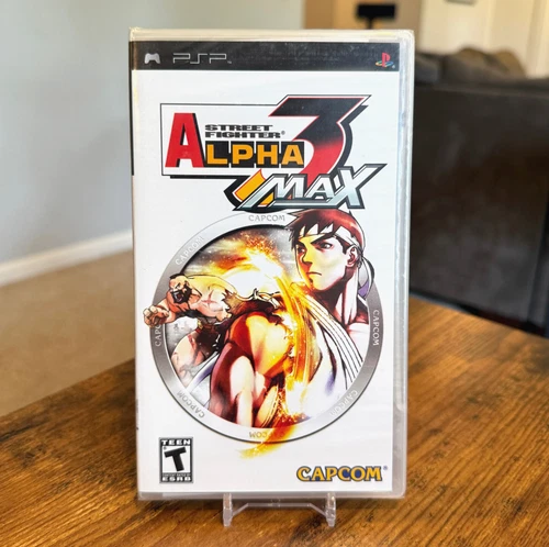 Street Fighter Alpha 3 MAX (Sony PSP, 2006) Brand New, Rare, OOP, Sealed, Clean!