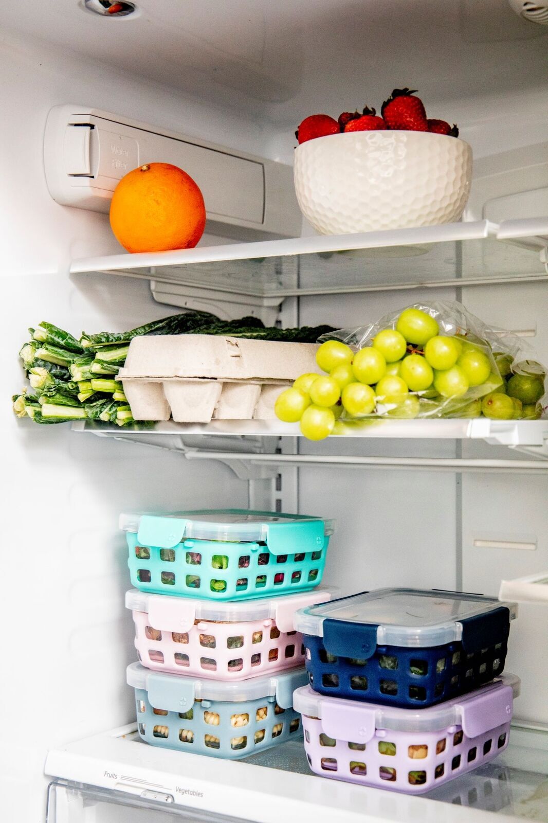 Ello Glass 3.4 Cup 27 Ounce Duraglass Food Storage Meal Prep Container