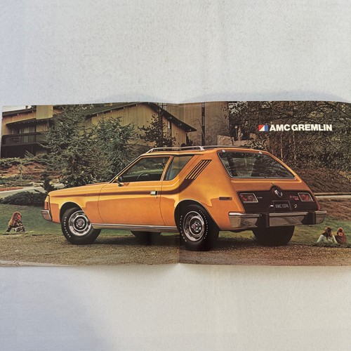 1974 AMC Gremlin Auto Verkaufsprospekt Katalog American Motors Gremlin Levis - Bild 2 von 5