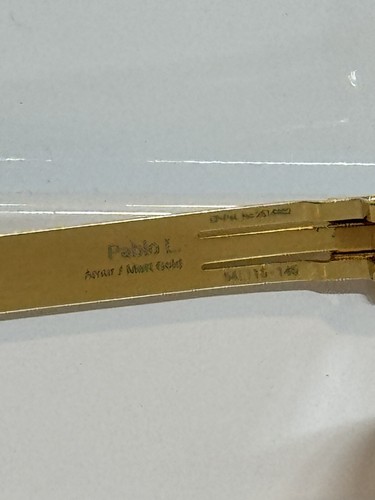 NIB IC Berlin Pablo L. Blonde Havana Matte Gold Eyeglasses 54mm - Picture 7 of 7