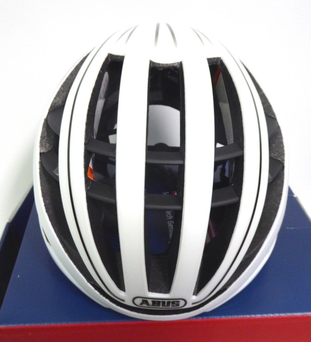 ABUS Aventor Bike Helmet Polar White SM for sale online