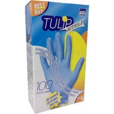 600 GUANTI GUANTO TAGLIA XL NITRILE BLU TAGLIA 9-9,5 SENZA POLVERE MONOUSO 32023