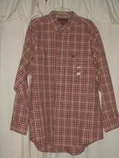Wrangler Riggs Workwear Plaid Shirt XXL 2XL NEW