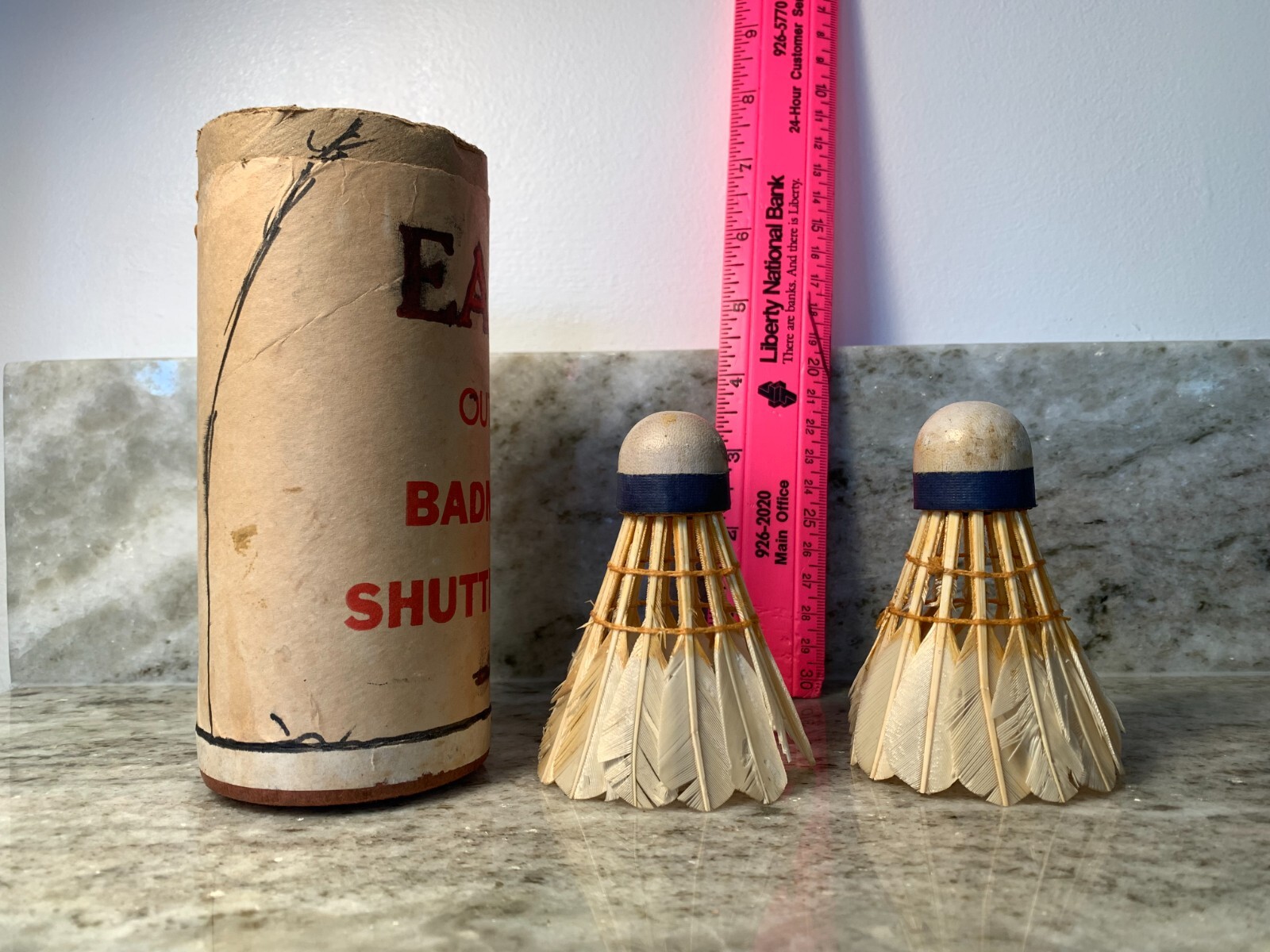 Vintage Eagle Outdoor Badminton Shuttlecocks Paper Can eBay