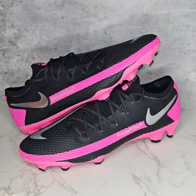 Nike Phantom GT Academy FG CK 8460-006 Schwarz/Pink Größe UK 10 NEU
