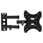 Full Motion TV Wall Mount Bracket Tilt Swivel LCD LED 26 27 32 37 40 42 47 50 55