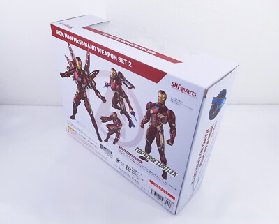 Avengers Endgame Iron Man Mark 50 Nano Weapons Set 2 S.H