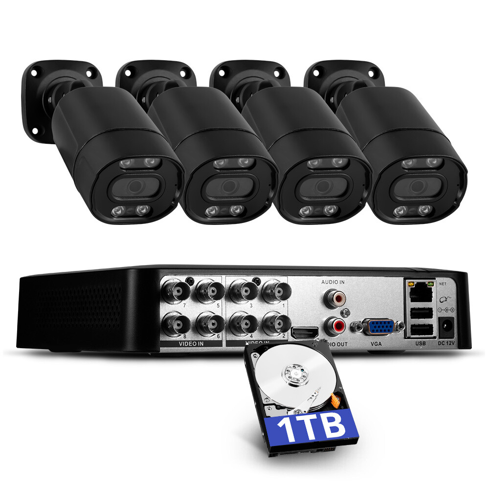 KERUI 8CH 5MP Lite DVR 1080P Outdoor CCTV Home Security